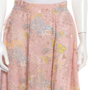 Zadig & Voltaire Printed Midi Length Skirt